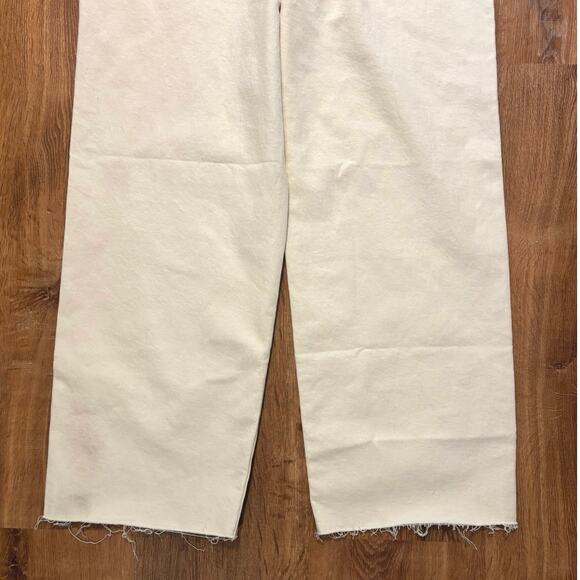 NWT Madewell The Tall Perfect Vintage Wide-Leg Crop Jean Vintage Canvas Size 31T - Picture 10 of 10